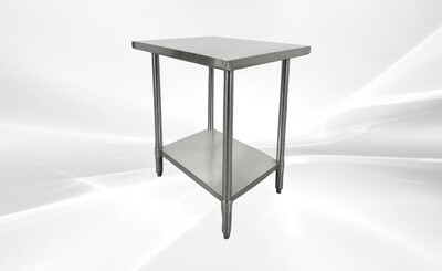 30W x 24D x34H All Stainless Steel Table NSF  HN-WT-2430-SB