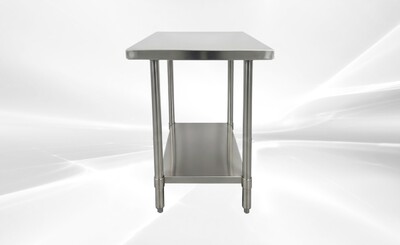 30W x 24D x34H All Stainless Steel Table NSF  HN-WT-2430-SB