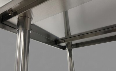 30W x 24D x34H All Stainless Steel Table NSF  HN-WT-2430-SB