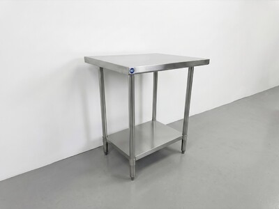 30W x 24D x34H All Stainless Steel Table NSF  HN-WT-2430-SB