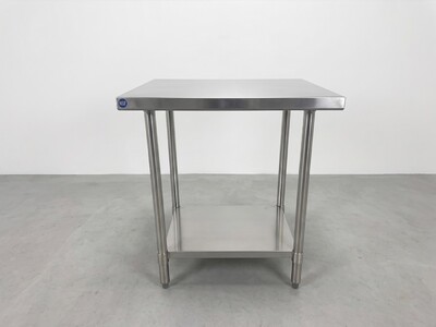 30W x 24D x34H All Stainless Steel Table NSF  HN-WT-2430-SB