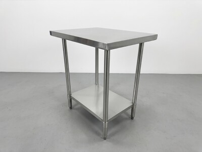30W x 24D x34H All Stainless Steel Table NSF  HN-WT-2430-SB