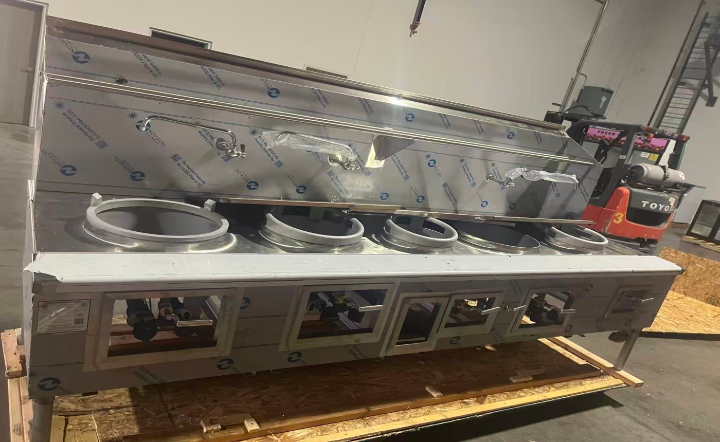 Clearance NSF 5 hole Chinese Wok Range made USA 47181H0205