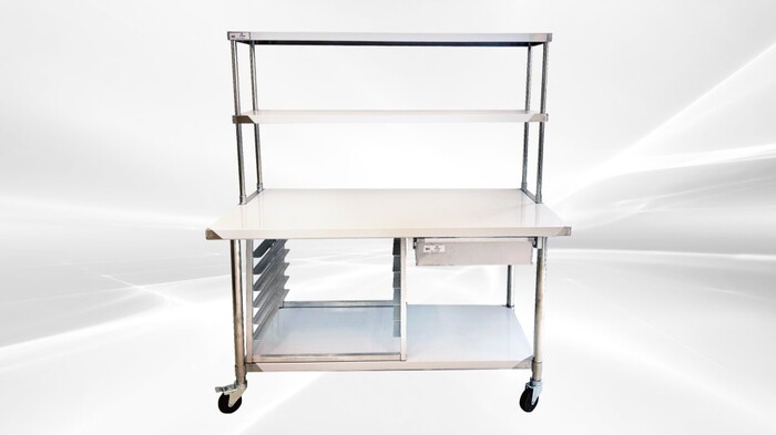 72 inches Prepare Workbench Stainless Steel Table SSPW72