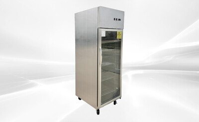 NSF One Door Stainless Steel Top Mount Refrigerator E30ARG