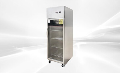 NSF One Door Stainless Steel Top Mount Refrigerator E30ARG