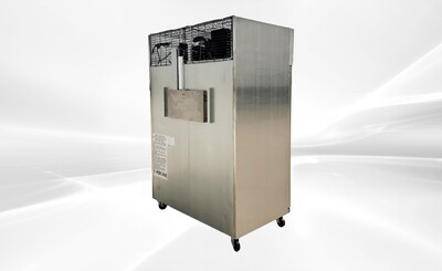 NSF Two Glass Door Top Mount Refrigerator Cooler E60ARG