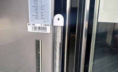 NSF Merchandiser Three Door Top Mount Refrigerator E90ARG