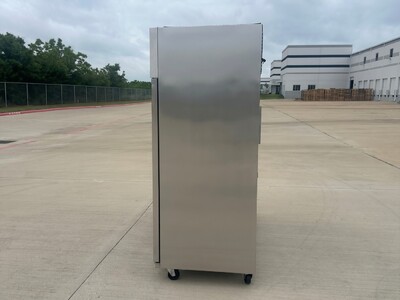 NSF Merchandiser Three Door Top Mount Refrigerator E90ARG
