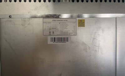 Clearance NSF 60 ins Glass Door Cooler Refrigerator 73682H0221