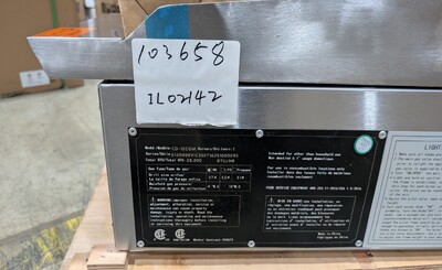 Clearance NSF 12 Manual griddle 103658IL02142
