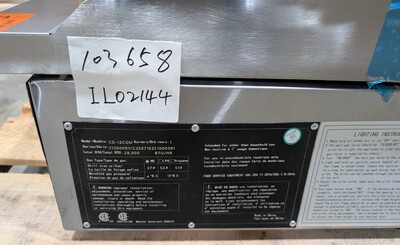 Clearance NSF 12 Manual griddle 103658IL02144