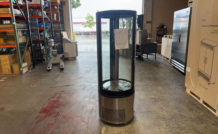 Clearance NSF Curved Glass Refrigerated 100268L0216