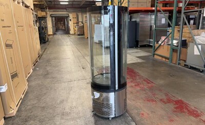 Clearance NSF Curved Glass Refrigerated 100268L0216