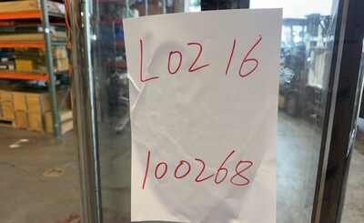 Clearance NSF Curved Glass Refrigerated 100268L0216