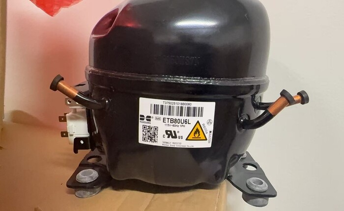 [Parts] LG-330S Refrigerator Compressor ETB80U6