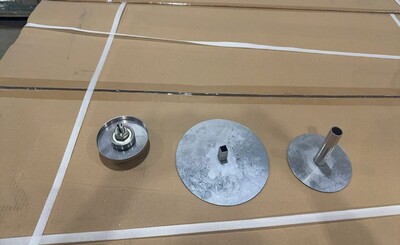 [Parts] KB-4 Shawarma Machine A Set Of Skewer with plates