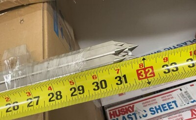 [Parts] KB-4 Shawarma Machine A Set Of Skewer with plates