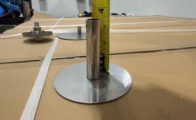 [Parts] KB-4 Shawarma Machine A Set Of Skewer with plates
