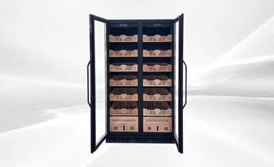 660L Double-Door Cigar Cooler Humidor BX-680 Thick