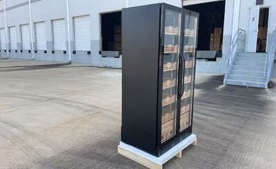 660L Double-Door Cigar Cooler Humidor BX-680 Thick