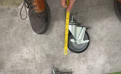 [Parts]HRCO-60K Only Short wheels With Brake for Convection Oven