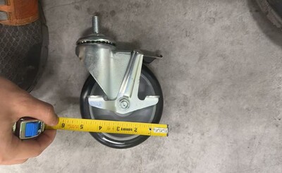 [Parts]HRCO-60K Only Short wheels With Brake for Convection Oven