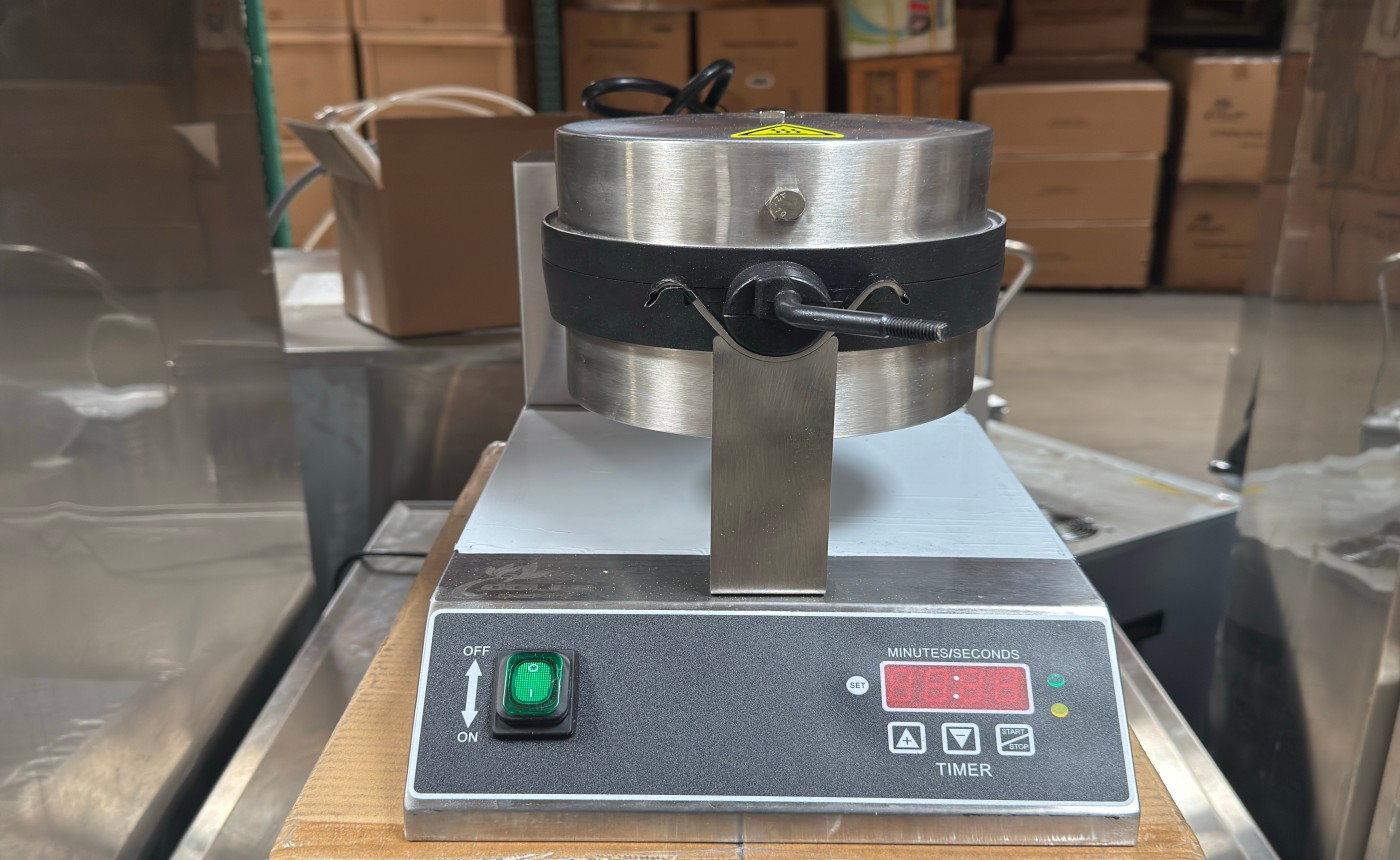 Clearance  Electric Commercial Waffle Machine Maker 72633L0323