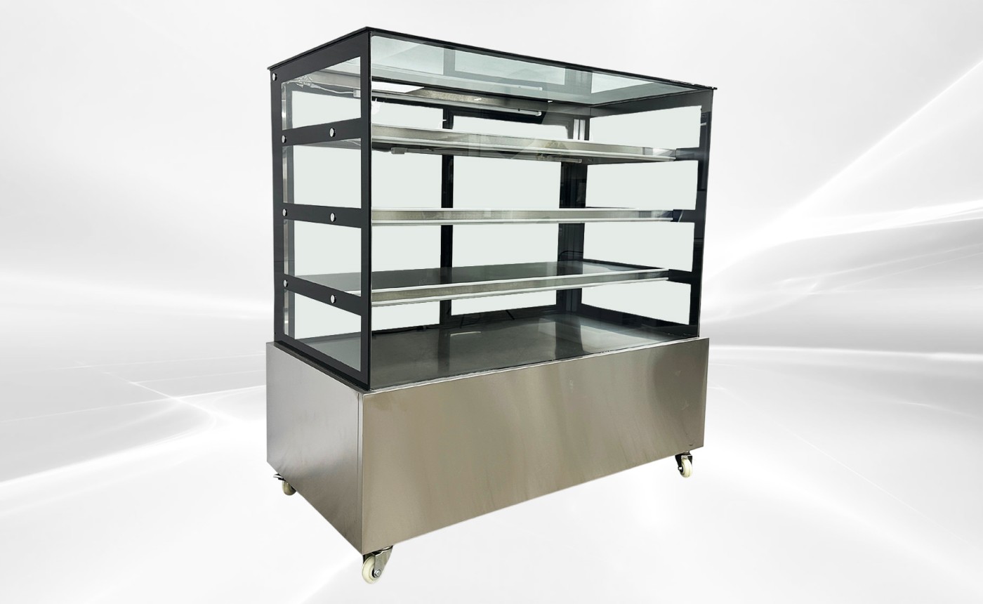 NSF 60 inch Full Size Pan Dry Bakery Pastry Display HT-C-1500-D