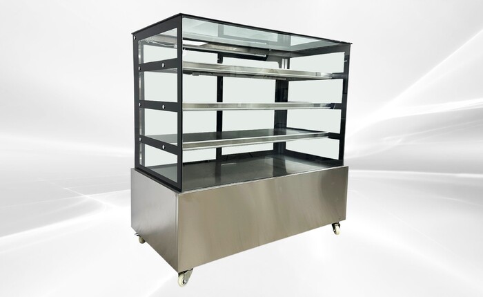 NSF 60 inch Full Size Pan Dry Bakery Pastry Display HT-C-1500-D