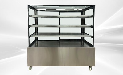 NSF 60 inch Full Size Pan Dry Bakery Pastry Display HT-C-1500-D