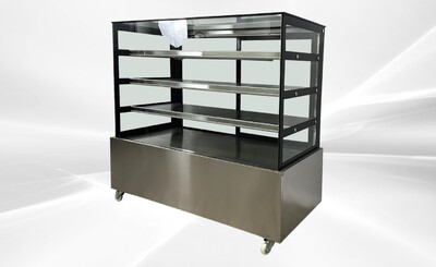 NSF 60 inch Full Size Pan Dry Bakery Pastry Display HT-C-1500-D