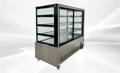 NSF 60 inch Full Size Pan Dry Bakery Pastry Display HT-C-1500-D