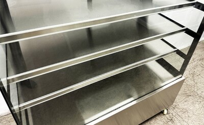 NSF 60 inch Full Size Pan Dry Bakery Pastry Display HT-C-1500-D
