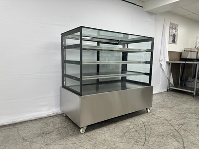 NSF 60 inch Full Size Pan Dry Bakery Pastry Display HT-C-1500-D