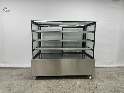 NSF 60 inch Full Size Pan Dry Bakery Pastry Display HT-C-1500-D