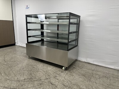 NSF 60 inch Full Size Pan Dry Bakery Pastry Display HT-C-1500-D