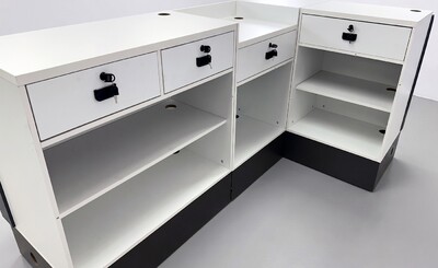 Combination Cashier Counter One Corner C60