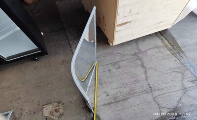 [Parts]SDSC700 Supermarket Grocery Freezer Left Glass Door