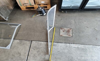 [Parts]SDSC500 Supermarket Grocery Freezer Left Glass Door