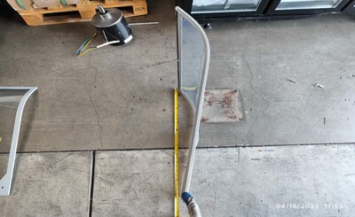 [Parts]SDSC500 Supermarket Grocery Freezer Left Glass Door