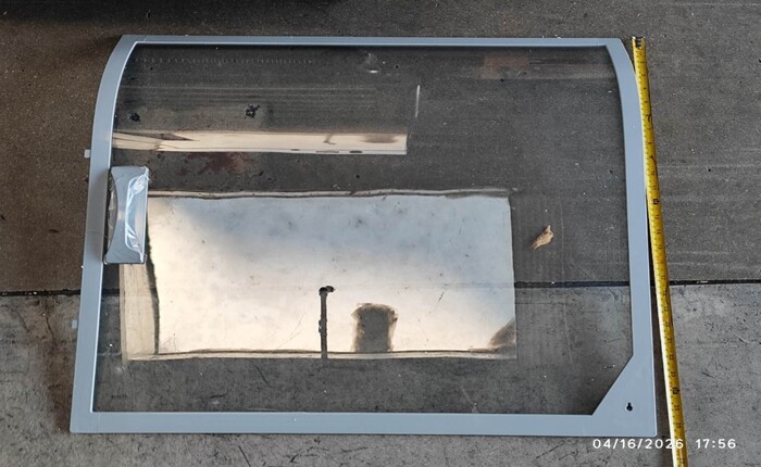 [Parts]SDSC500 Supermarket Grocery Freezer Right Glass Door