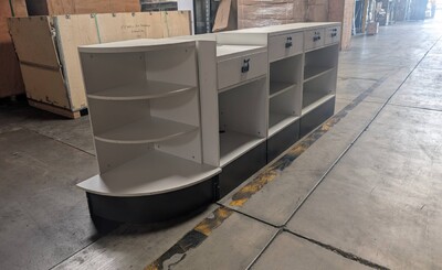 Clearance Combination Cashier Counter 104460L0420