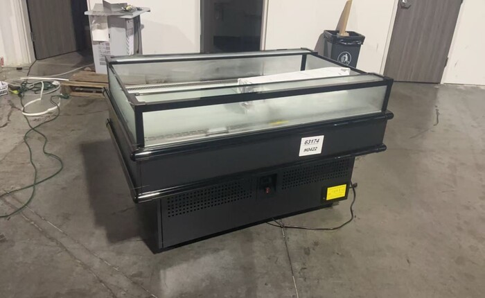 Clearance 61 Ins Open Air Display Case Refrigerator 63174H0422