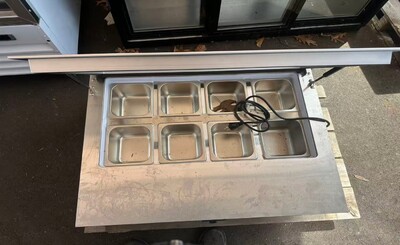 Clearance 32 ins Counter top Sandwich Prep Table 104388N042307