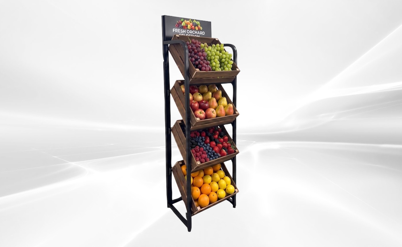 Supermarket convenience snack store display FR5-R