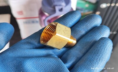 [Parts] Coupling 3/8‘’×3/4‘’ Gas Connector 01