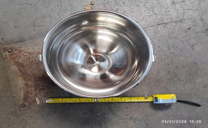 [Parts] M10A-4 Bakery Dough Mixer Stainless Steel Bowl