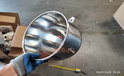 [Parts] M10A-4 Bakery Dough Mixer Stainless Steel Bowl