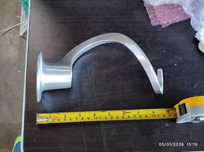 [Parts] M10A-4 Bakery Dough Mixer Attachment Dough Hook
